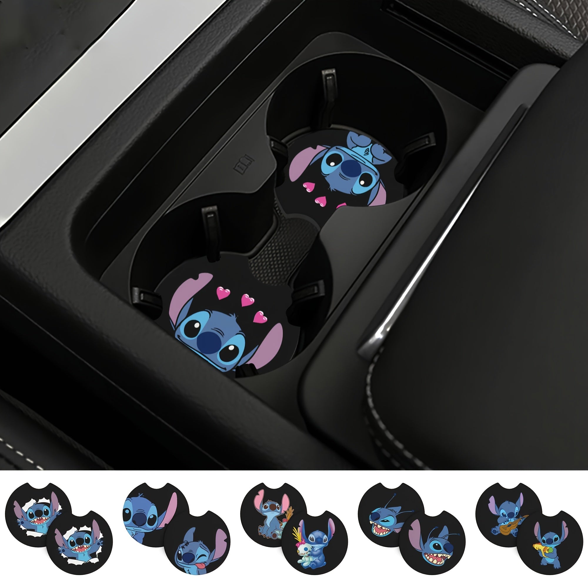 Universal avtomobil stakan tutqichlari, sirpanmaydigan, so‘riladigan to‘qimachilik to‘plami