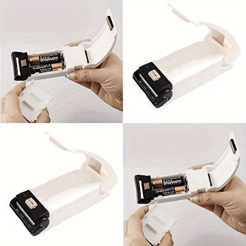 Portativ Mini Batareya bilan ishlaydigan Qadoqlash Sealer, Oziq-ovqat Paketining Yangi Holatini Saqlash uchun. Oshxona, Pikniklar, Yashash uchun Ideal. Qo‘l bilan ishlash uchun chidamli plastmassa Seal bilan.