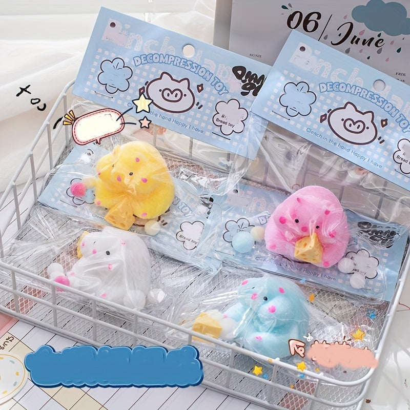 Hamster Plush Toy for Girls and Kids, Soft Stuffed Animal, Gift for Holidays and Birthdays