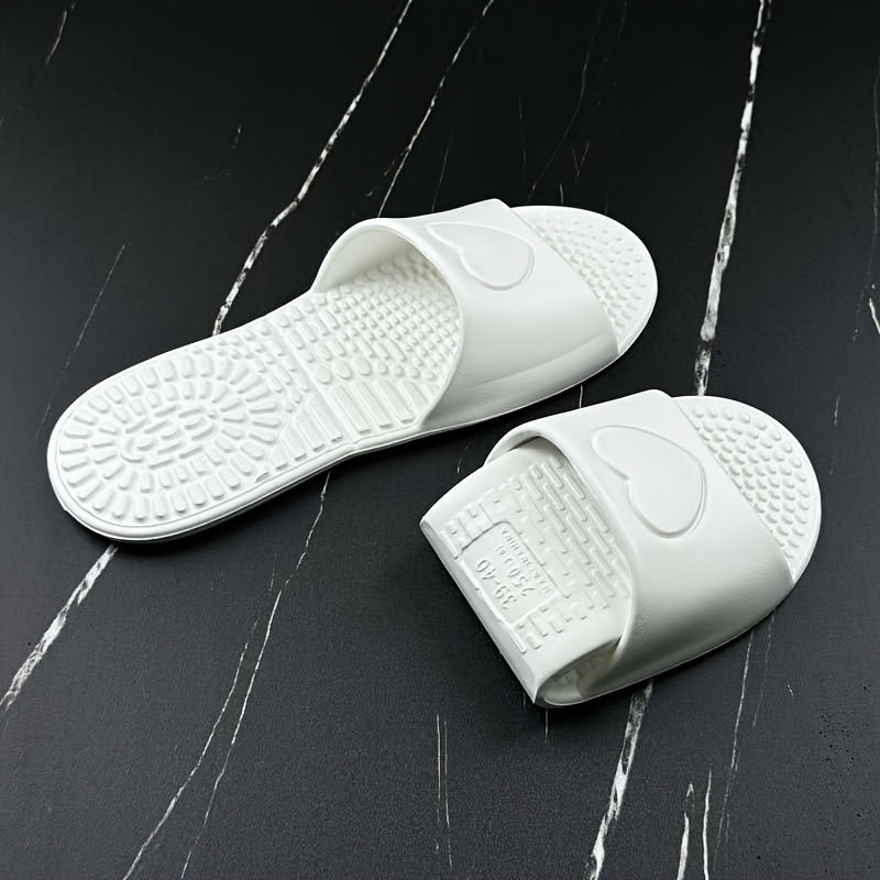 Unisex EVA Slippers Casual Solid Color Slip-On Slides Non-Slip Foldable