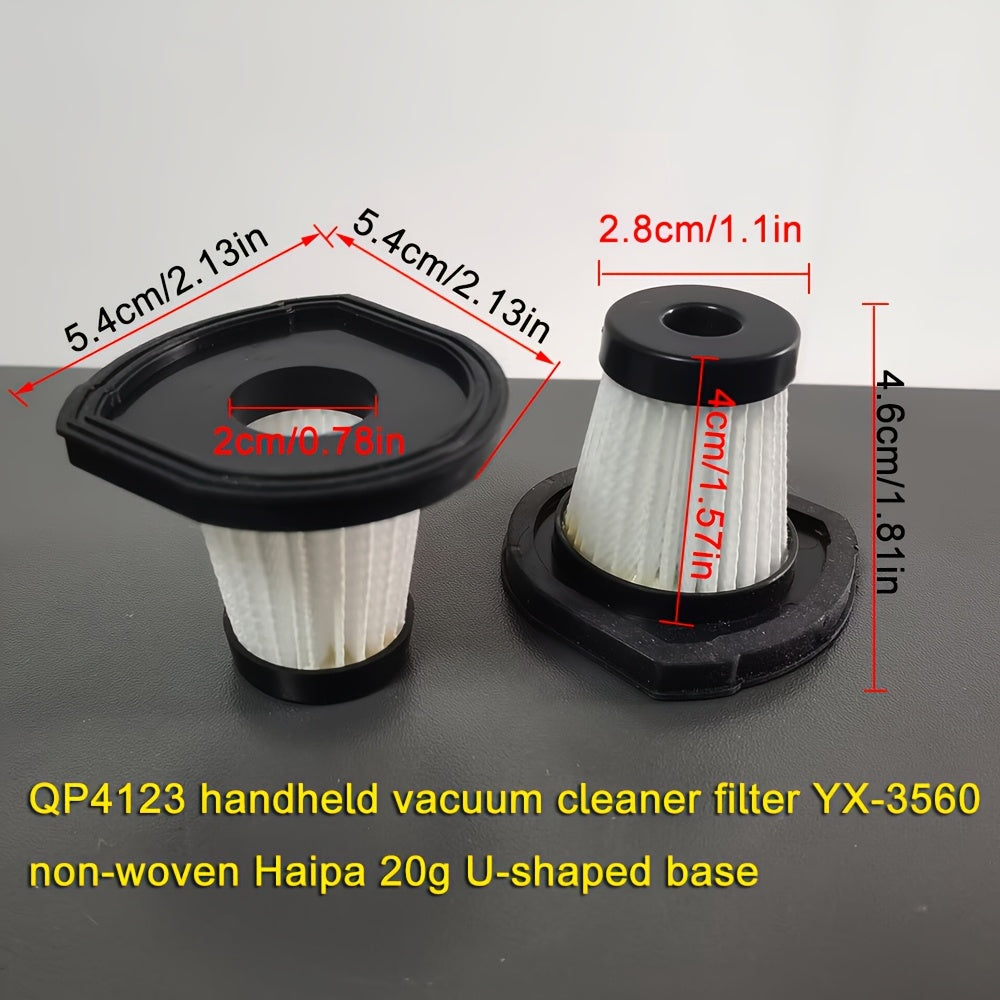 2 dona HEPA changyutgich filtri uchun portativ changyutgichlar QP4118 QP4119 LT-101 LT-105C bilan mos keladi