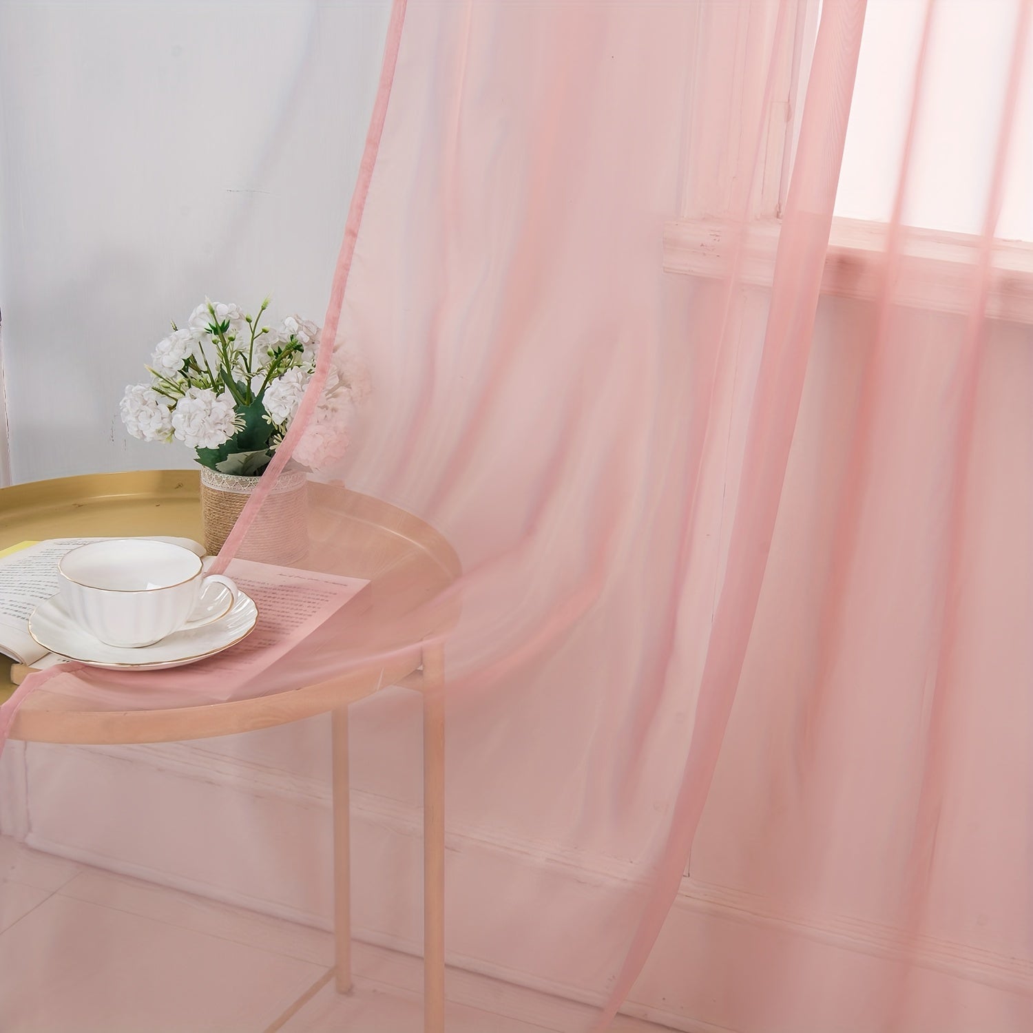 Curtains for Living Room Bedroom Office Polyester 45GSM 132cm x 213cm