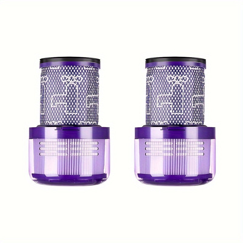 Pack of 2 Washable HEPA Filters for Dyson V12 Vacuum Cleaners