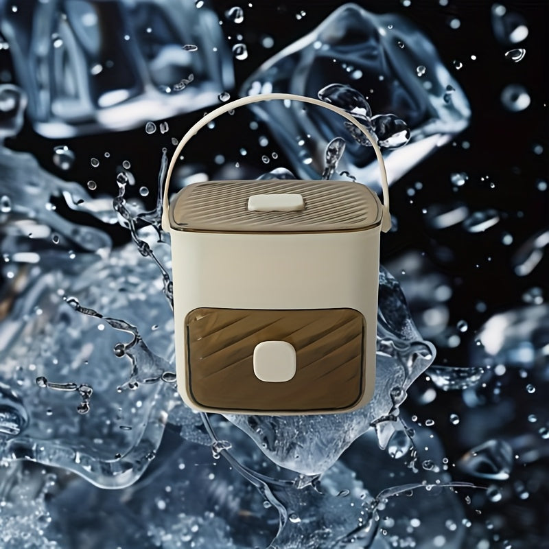 Large Capacity 48-Grid Ice Cube Mold Food Grade Plastic Reusable Ice Maker