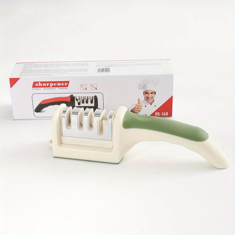 Juego de 30 piezas de afilador de cuchillos de acero inoxidable para un afilado manual rápido del filo en la cocina