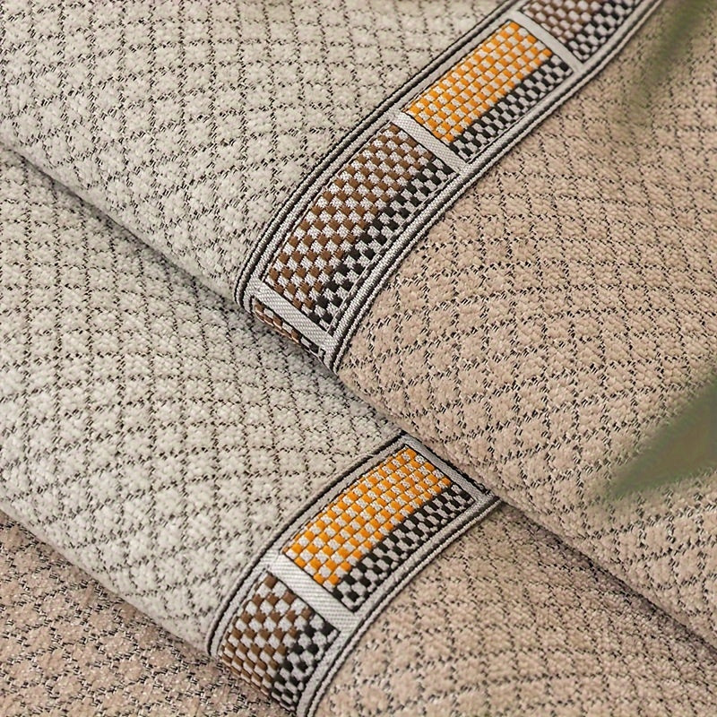 Bohemian Diamond Chenille Sofa Cover Pet-Friendly Non-Slip Protector for Home Decor