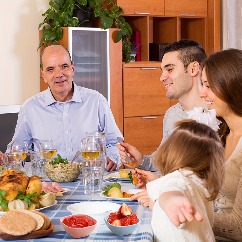 Set of 6 Square Dessert Bowls 9.65cm Polypropylene Condiment Side Dish Storage