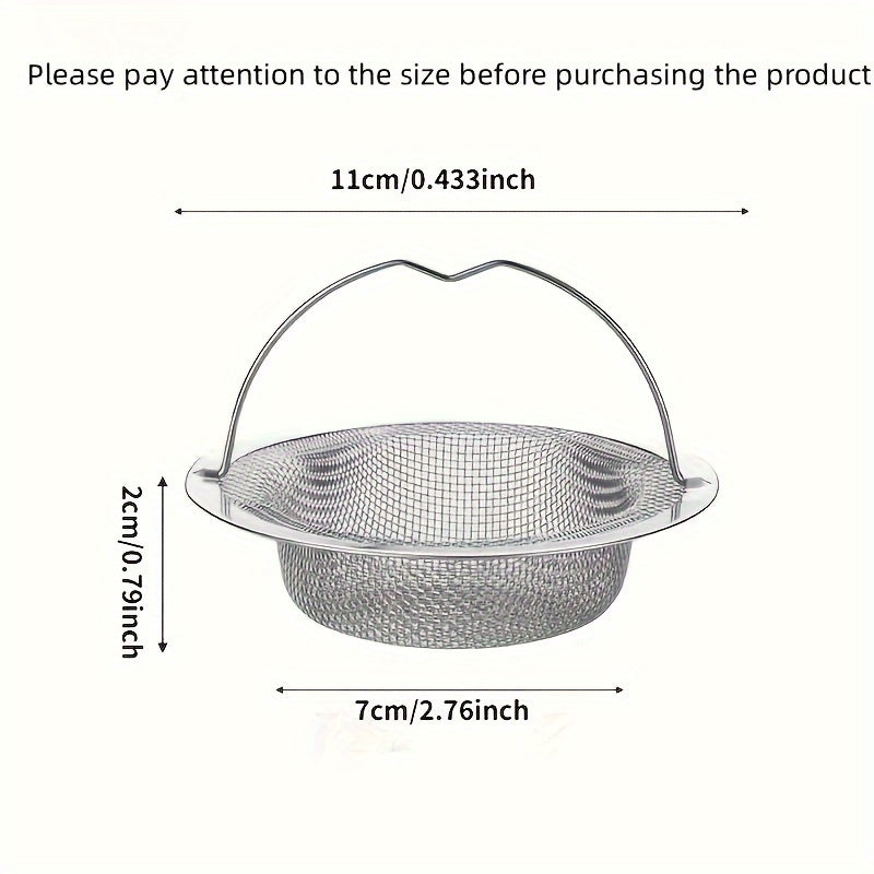 Stainless Steel Drain Cover for Bathtub Shower Sink Floor Kitchen Debris Filter