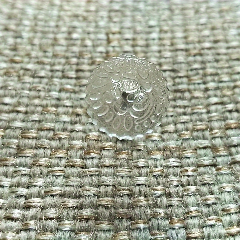 Sofa Cover Fixing Clips Set of 24 and 12 Twist Nails for Edge Securing Transparent Spiral Needle Bed Skirt