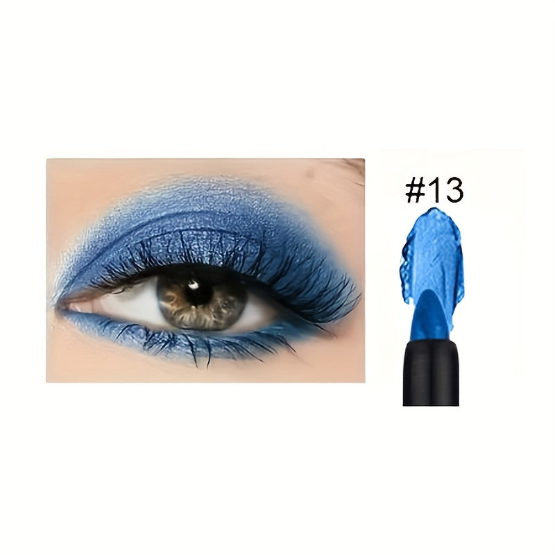 Women Eyeshadow Stick Set 16 Colors Shimmery Matte Long-Lasting