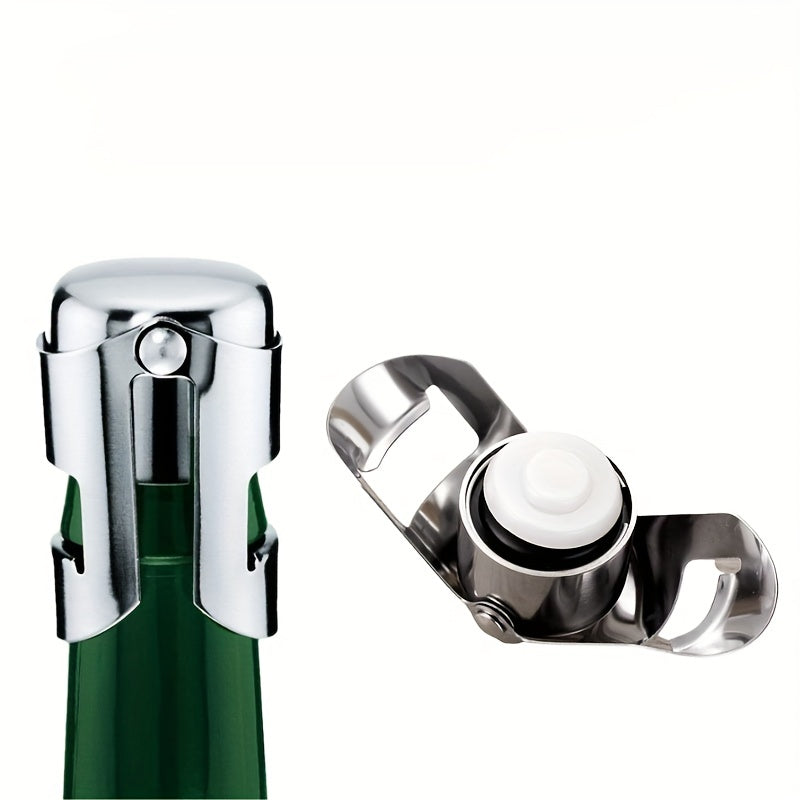 Shampan va gazlangan vino uchun yangilanishni saqlash uchun zanglamaydigan po'latdan yasalgan shampan to'plagich.