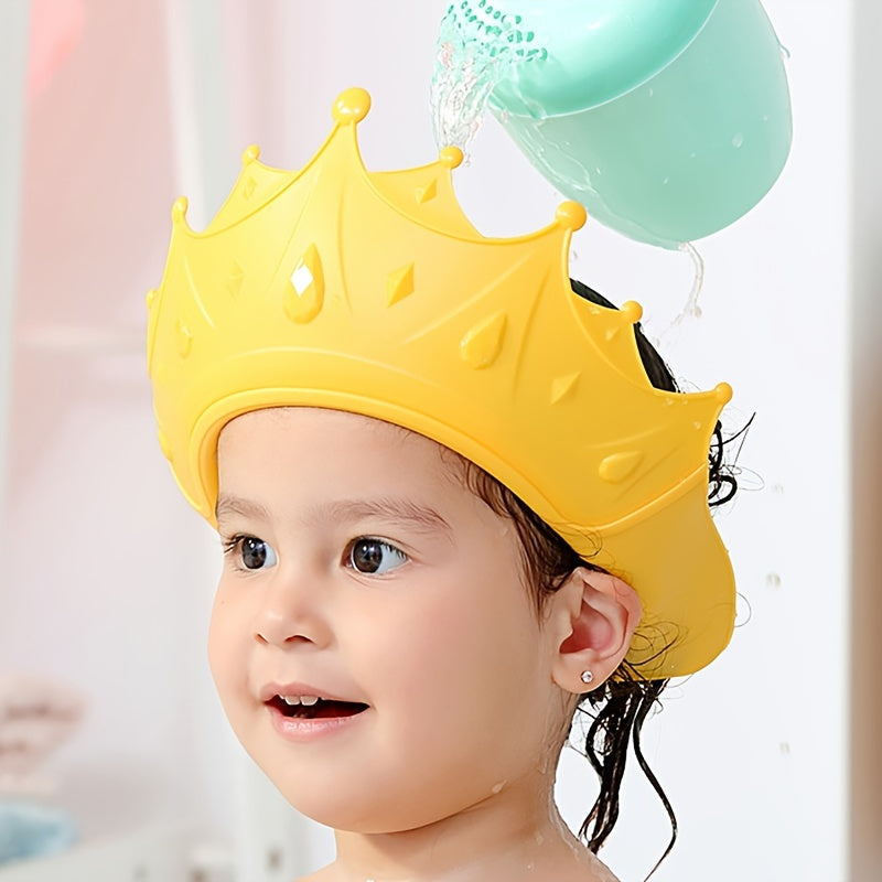 Baby Shower Cap Waterproof Baby Shampoo Shower Cap for Girls and Boys Multiple Colors