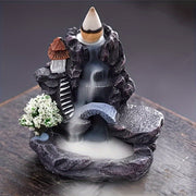 Резиновый фонтан для благовоний для домашней ароматерапии, идеален для подарков на праздники.