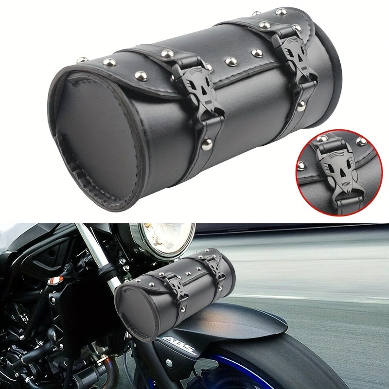 Motorcycle PU Leather Saddlebags Waterproof Side Bag for Sportster Touring