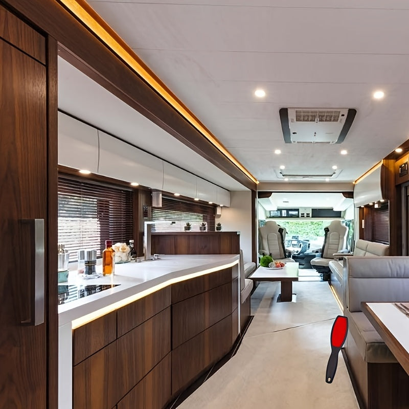 Qizil va qora rangdagi ikki tomonlama uy hayvonlari sochlarini olib tashlash uchun cho'tka, uyda va sayohatda foydalanish uchun. Kiymlarda, mebellarda, gilamlarda va RVlarda ishlatilishi mumkin. Qayta ishlatiladigan, mustahkam va foydalanish uchun oson.