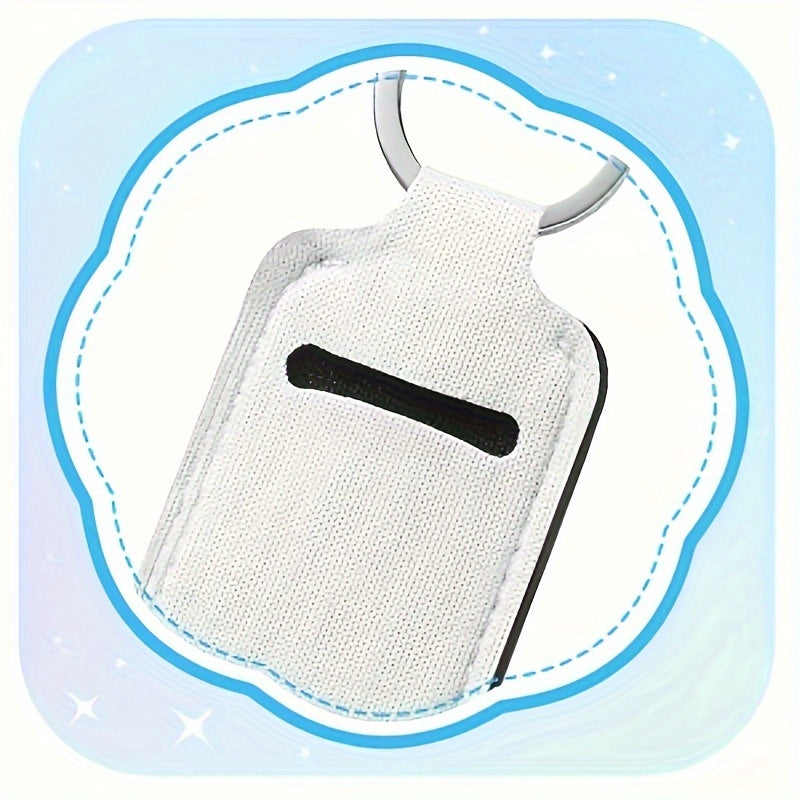 Набор из 20 пустых лямок для запястья с сублимацией, оснащенных брелками для держателей губной помады. Эти лямки изготовлены из неопрена и идут с пустым держателем для ключей в виде губной помады, идеально подходящим для проектов по термопередаче.