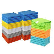 Yumshoq va namni yaxshi so'radigan mikroto'qima tozalash matosi, pillalanmaydigan chiziqlarga ega, avtomobillar, uylar, oshxonalar va derazalarni tozalash uchun mukammal. O'lchami: 30.48 sm x 30.48 sm.