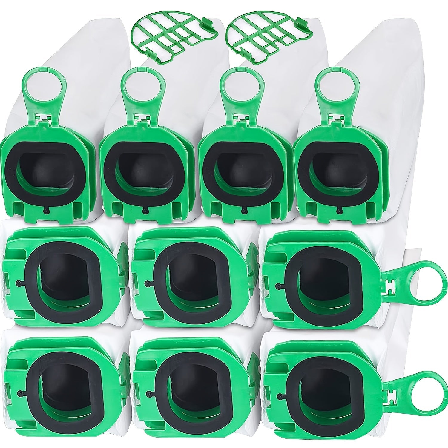 Set of 10 Vacuum Cleaner Bags with Filters for Cordless Vacuum Cleaner Replacement Parts