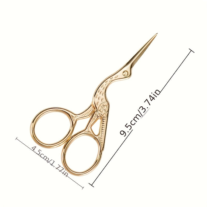 Tijeras de artesanía en oro vintage y plata - Herramienta de costura y bordado en acero inoxidable

Source:
Vintage Gold Silver Craft Scissors - Stainless Steel Sewing and Embroidery Tool