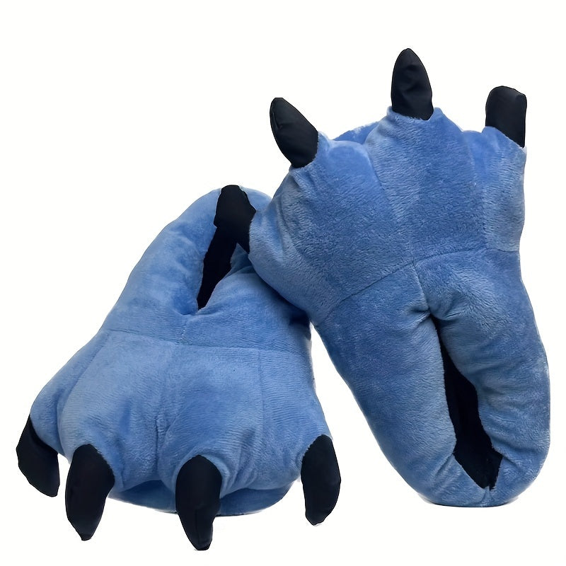 Women's Creative Dinosaur Claw Slippers Memory Foam Non-Slip Cozy Indoor Shoes