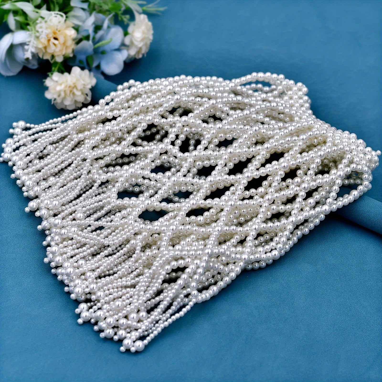 Wedding Shoulder Chain with Pearls and Tassels for Brides and Events