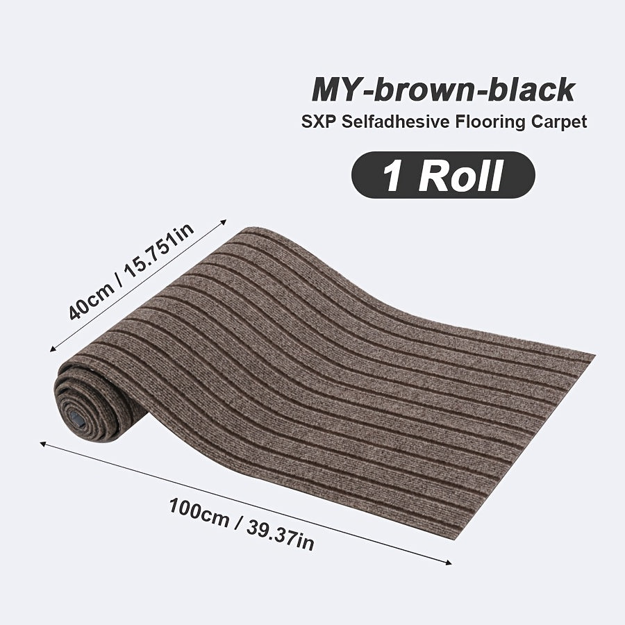 Self-Adhesive Carpet Tiles 5mm Thick Roll for Home Use in Multiple Sizes