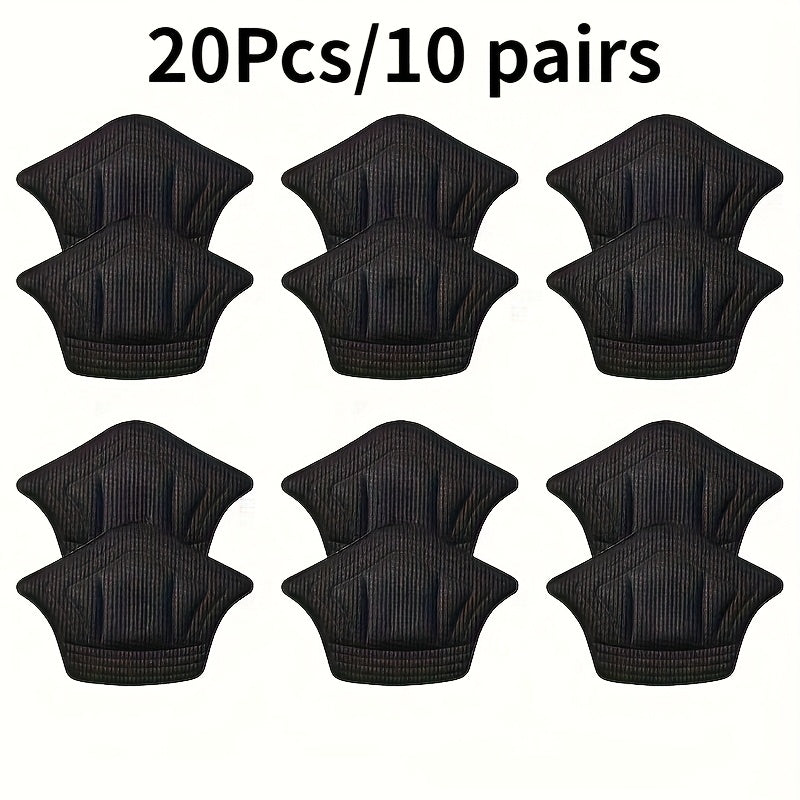 Unisex EVA Ankle Cushions for Shoes 20pcs Heel Stickers Gel Pads