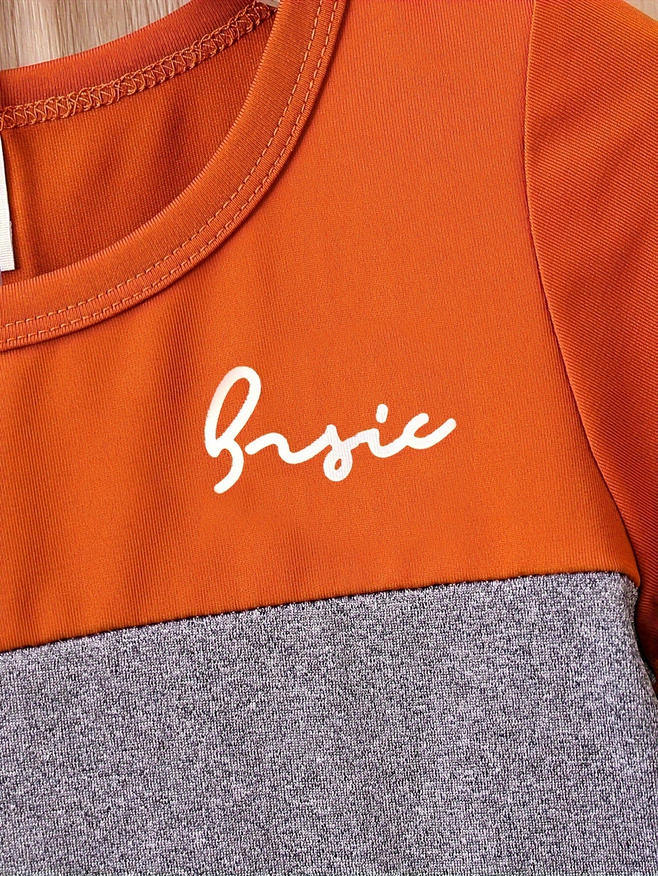 Kids Boys Summer Letter Print T-Shirt and Shorts Set Polyester Casual Age Over 3