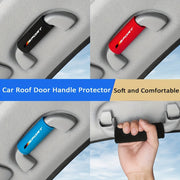 4 Pieces Car Interior Cover Set for Roof Armrest and Handle Protection