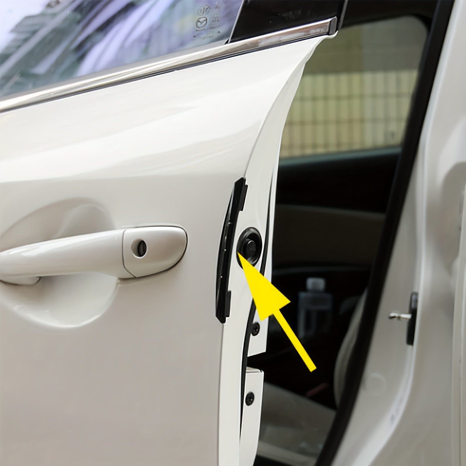 4PCS Car Door Edge Protector Guards Strip Anti-Scratch Collision Auto Vehicle Door Protective