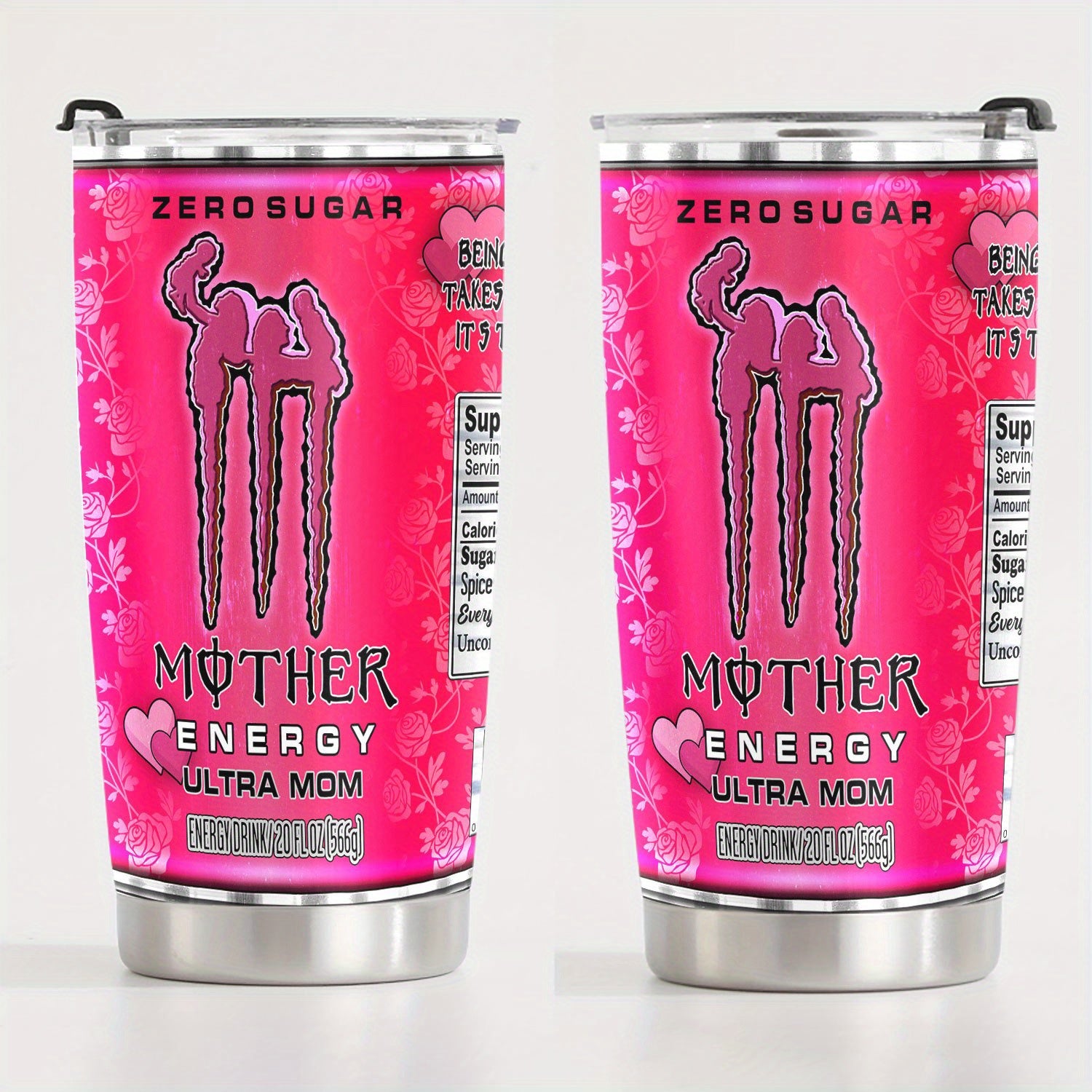 Taza de viaje aislada de acero inoxidable de 20 oz para bebidas calientes y frías con tapa para regalos