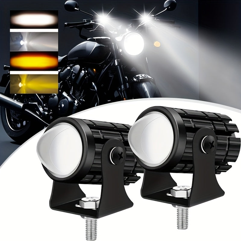 Lente de proyector mini de faro LED para coche universal para mejorar la visibilidad