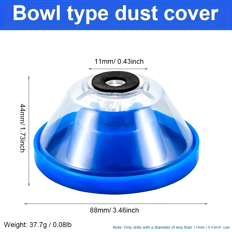 Electric Drill Dust Collector No-Mess Suction Tool Durable PPSU Material for Home Use