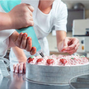 Set of 4 Reusable Silicone Piping Bags for Cake Decorating and Baking