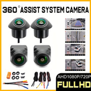360° Surround Bird View Car Camera System with 1080P Night Vision and Wide Angle for Android Vehicles
