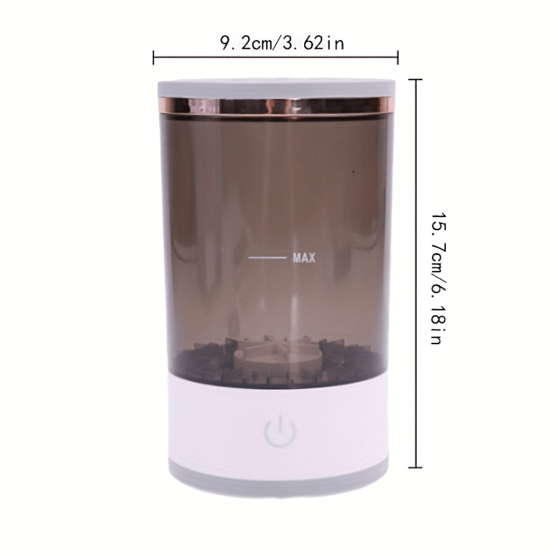 Electric Makeup Brush Cleaner USB Rechargeable Automatic Spinner Quick Dry Tool