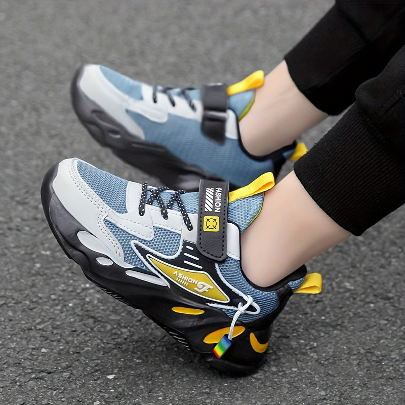 Boys' Athletic Sneakers Breathable Quick-Dry Non-Slip EVA Sole Low Top