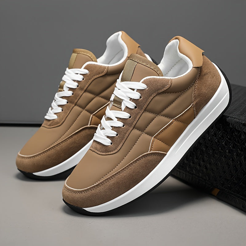 Men's Low Top Sneakers Durable Non-Slip Outdoor Hiking Casual Running Shoes