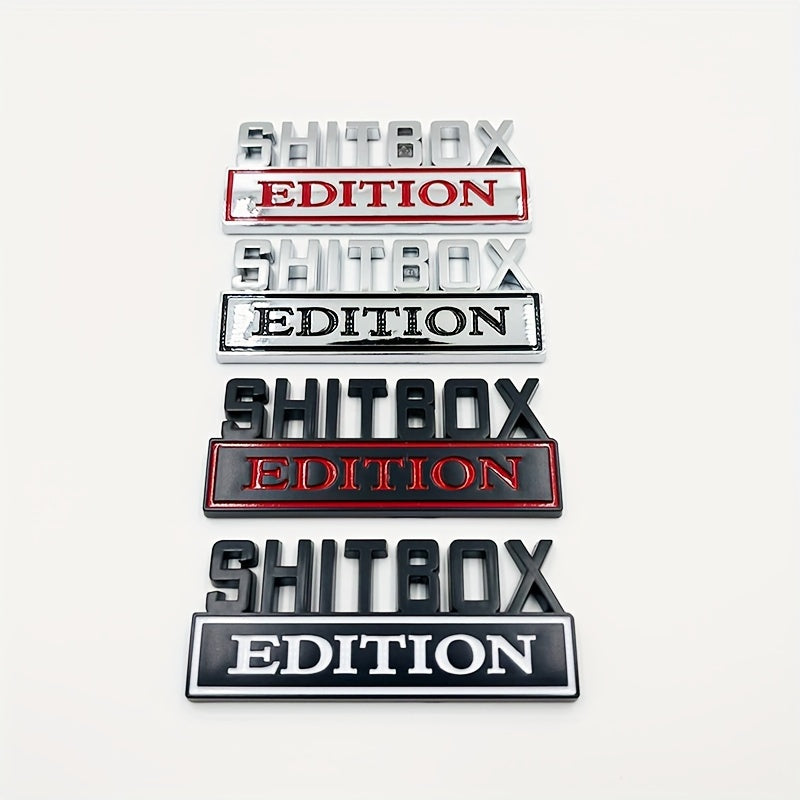 Pegatinas de emblema 3D para coche, para coches, camiones, SUVs, placa de identificación de ABS con estilo