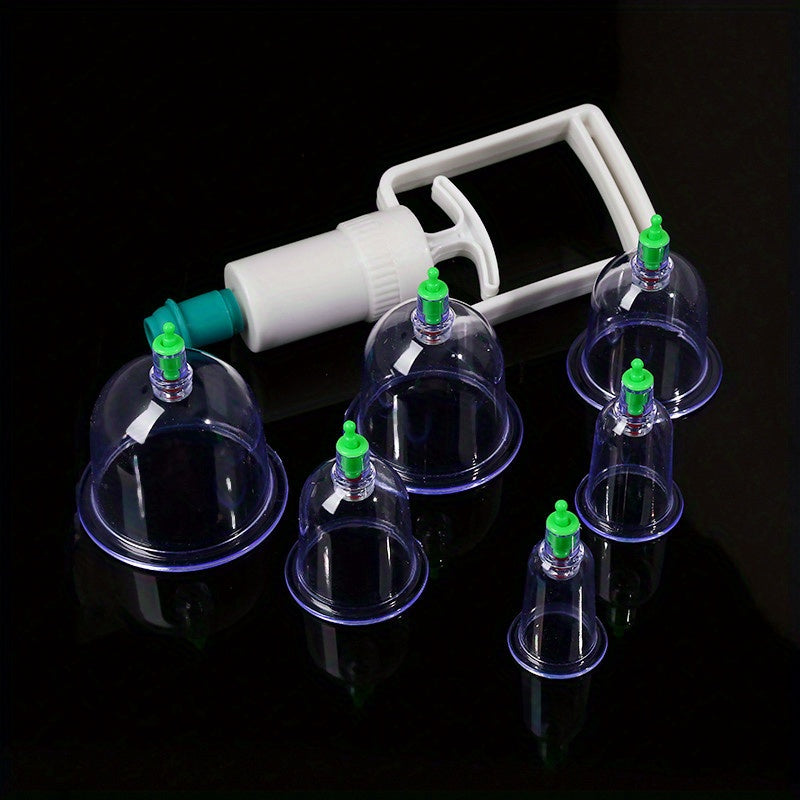 Professional Plastic Cupping Therapy Equipment for Body Relaxation and Health