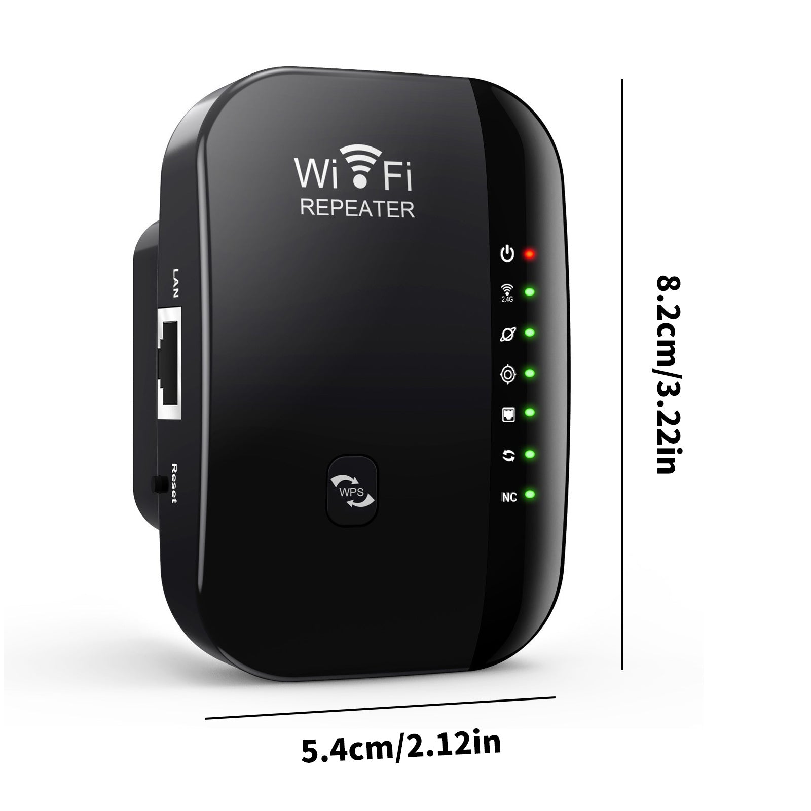 Ourlife WiFi Сигнал Усилитель - Улучшите покрытие дома с помощью 300Mbps Высокоскоростного 2.4G Удлинителя