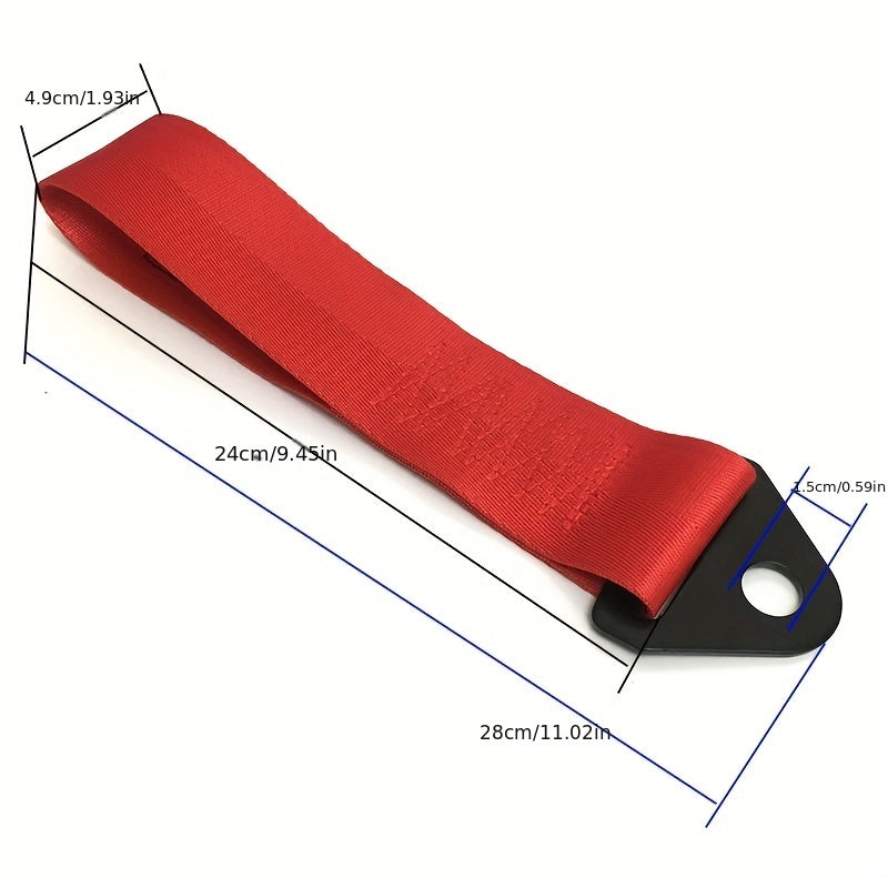 Universal Racing Tow Rope High-Quality Car Towing Strap without Screws