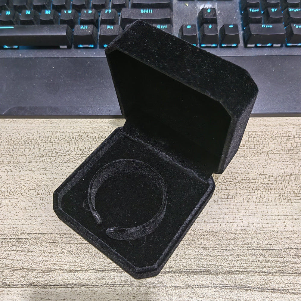 Бархатная восьмиугольная шкатулка для украшений для женщин и девочек