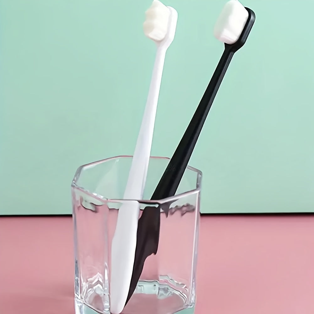 Adult Extra Soft Nano Toothbrush Pack of 4-24 with 20000 Bristles