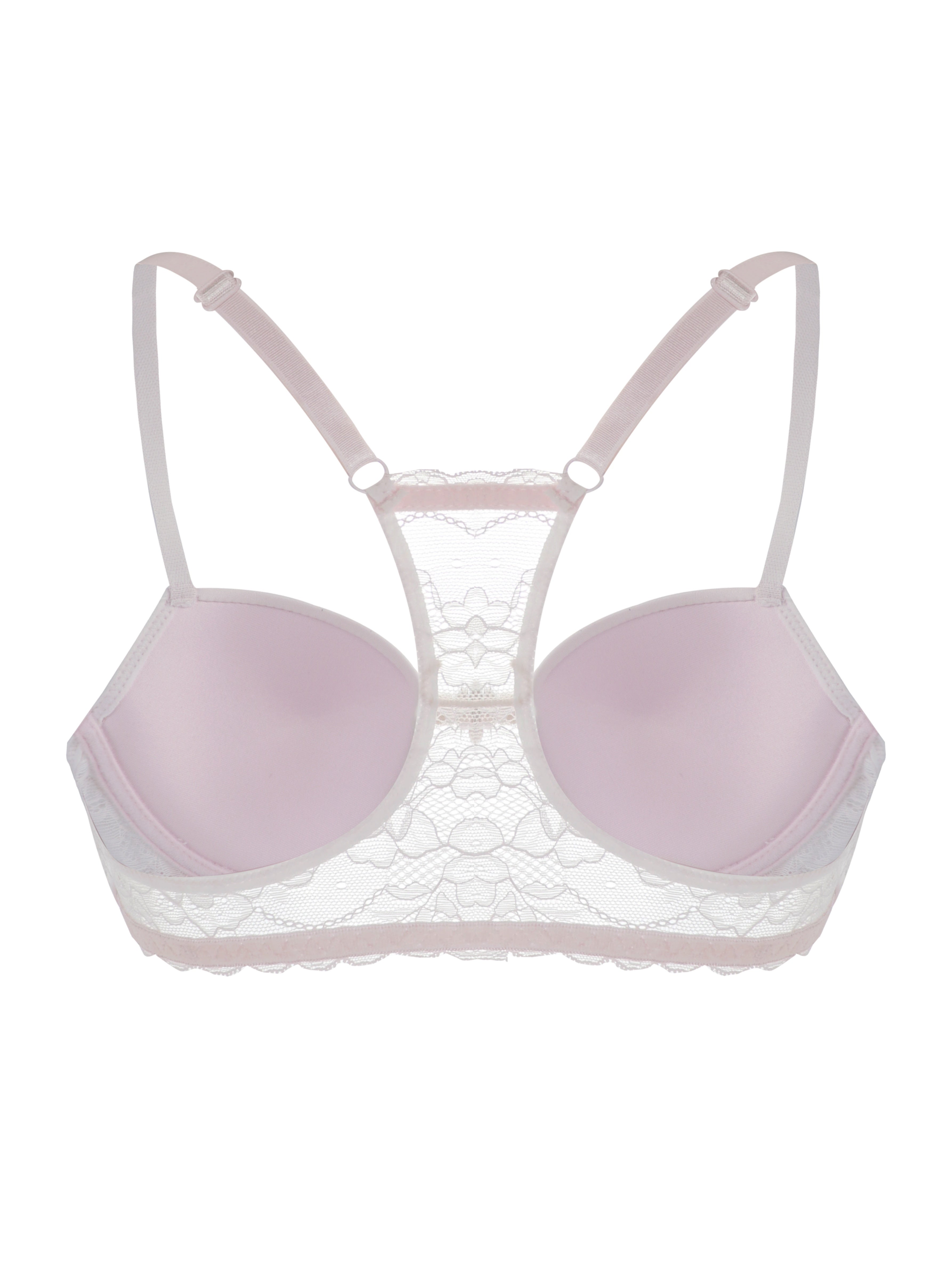Women's Lace Push Up Bras with Front Buckle, Comfortable Breathable Lingerie