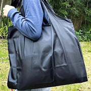 Large Canvas Tote Bag with Handles Foldable Reusable Shopping Bag 47cm