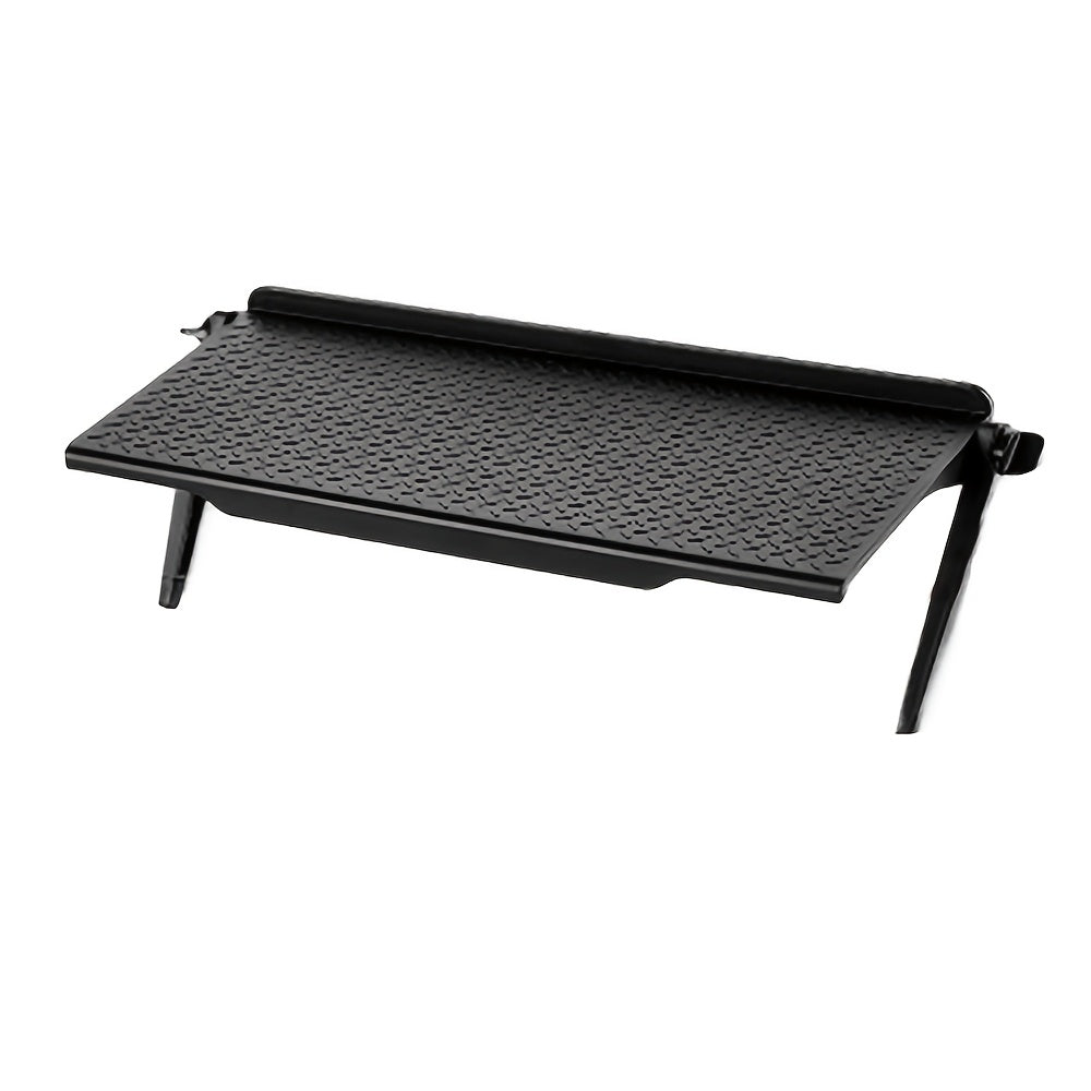 Oson o'rnatiladigan zamonaviy metall televizor ustki javoni, burgusiz o'rnatish, kompyuter, set-top box, router va monitorni uyda va ofisda tartibga solish uchun ko'p funksiyali saqlash javoni, joyni tejash uchun qulay yashash xonasi aksessuari.