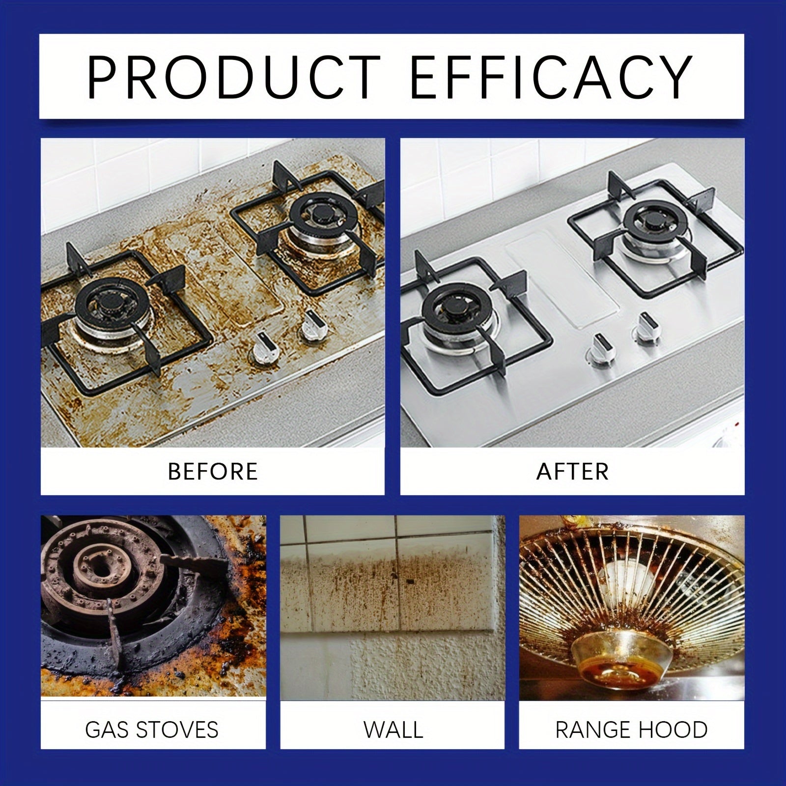 Stainless Steel Cleaning Gel Paste Sodium Bicarbonate 1L Residue-Free