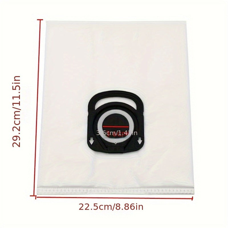 Rowenta ZR200540 va Silence Force 4A changyutgichlari uchun yuqori filtratsiyali chang sumkalari - 10 dona, kuchaytirilgan pol ulanishi bilan va mustahkam plastik/matodan tayyorlangan