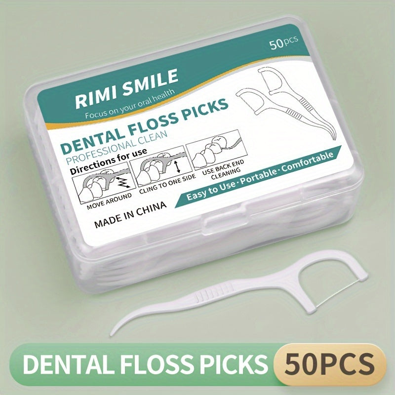 Dental Floss Sticks Oral Care Tools 50/100/300/600/1000pcs